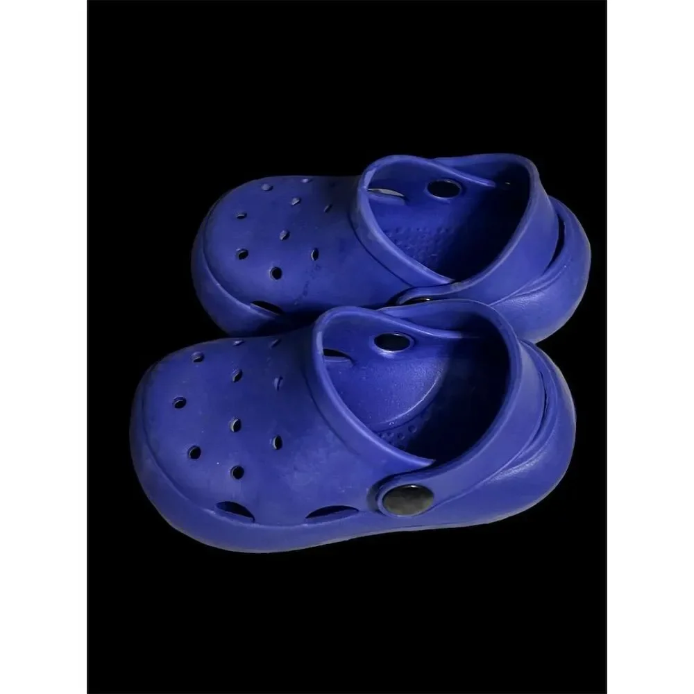 Toddler Blue Non-Slip Garden Clogs Sandals